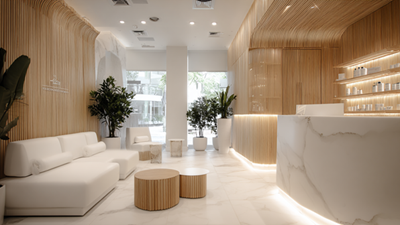 Cosmetic clinic fitout costs and design trends