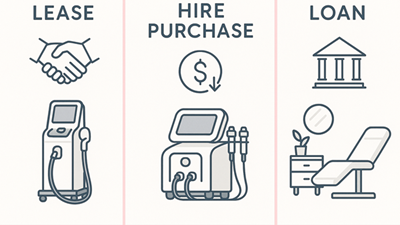 Beauty equipment finance in Australia: Lease vs hire purchase vs loan explained